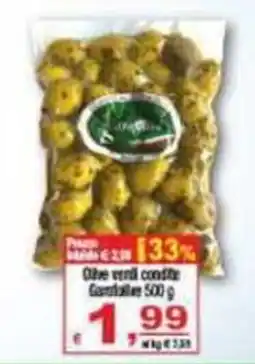 CTS Supermercati Olive verdi condite offerta