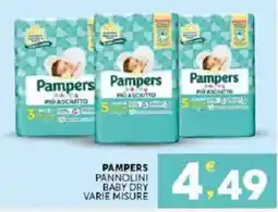 Sisa Pampers pannolini baby dry offerta