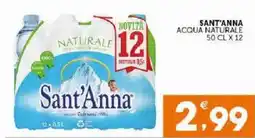 Sisa Acqua naturale Sant'Anna offerta
