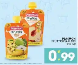 Sisa Plasmon Fruttini offerta