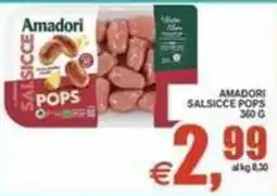 Pewex Amadori Salsicce Pops offerta