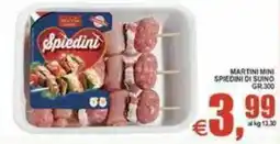 Pewex Martini mini spiedini di suino offerta