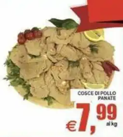 Pewex Cosce di pollo panate offerta