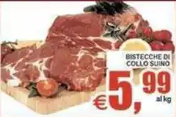 Pewex Bistecche di collo suino offerta