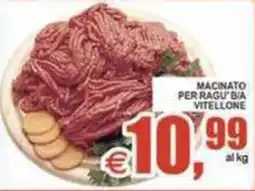 Pewex Macinato per ragù b/a vitellone offerta