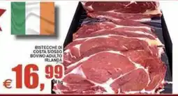 Pewex Bistecche di costa sìosso bovino adulto irlanda offerta