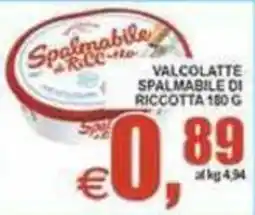 Pewex Valcolatte spalmabile di ricotta offerta