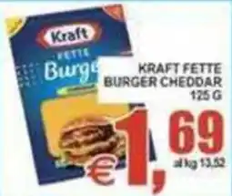 Pewex Kraft fette burger cheddar offerta
