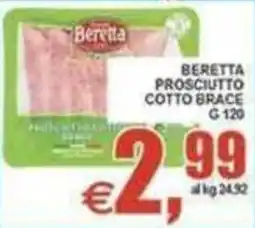 Pewex Beretta prosciutto cotto brace offerta