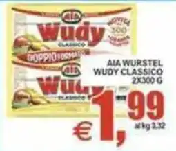 Pewex Aia wurstel wudy classico offerta