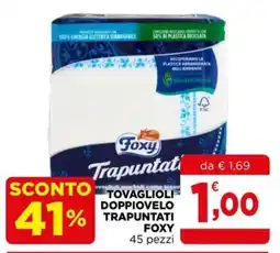 Gran mercato Tovaglioli doppiovoelo trapuntati Foxy offerta