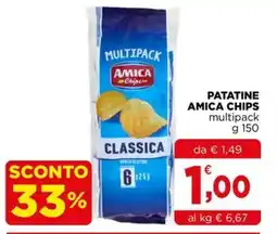 Gran mercato Patatine Amica Chips Classica offerta