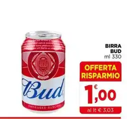 Gran mercato Birra Bud offerta