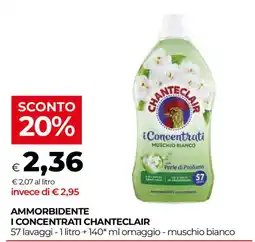 Unicoop Ammorbidente i concentrati Chanteclair offerta