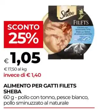 Alimento per gatti filets Sheba