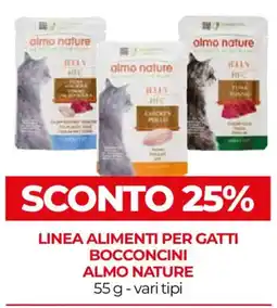 Unicoop Bocconcini Almo Nature offerta