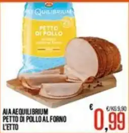 Supermercati EffePiù Aia AeQuilibrium Petto di Pollo al Forno offerta