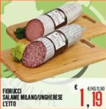 Fiorucci Salame Milano/Ungherese