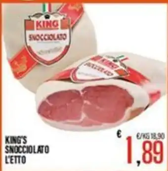 King's snocciolato l'etto
