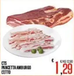 Supermercati EffePiù Pancetta Amburgo CTS offerta
