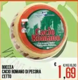 Supermercati EffePiù Boccea Cacio Romano di pecora offerta