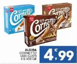 Sisa Algida Cornetto vari gusti offerta