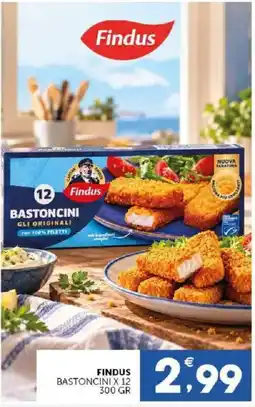Sisa Findus Bastoncini offerta