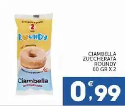 Sisa Ciambella zuccherata Roundy offerta