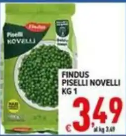 Iper Triscount Findus piselli novelli offerta