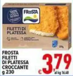 Iper Triscount Frosta filetti di platessa croccante offerta