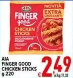 Iper Triscount AIA FINGER GOOD CHICKEN STICKS offerta