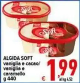 Iper Triscount Algida soft vaniglia e cacao offerta