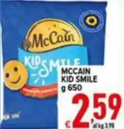 Iper Triscount McCain Kid Smile offerta