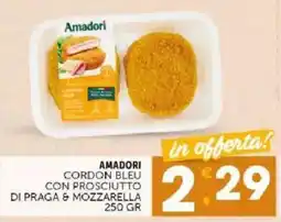 Sisa Amadori Cordon Bleu con Prosciutto di Praga & Mozzarella offerta