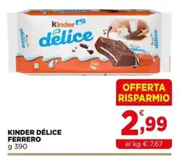 Gran mercato Kinder Délice Ferrero offerta