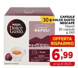 Gran mercato Capsule Dolce Gusto Nescafé Napoli offerta