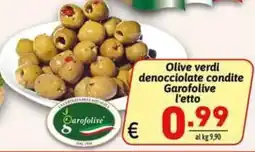 Ipercarni Olive verdi denocciolate condite Garofolive offerta