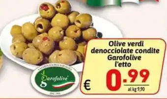 Olive verdi denocciolate condite Garofolive