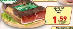 Ipercarni Speck IGP Senfter offerta