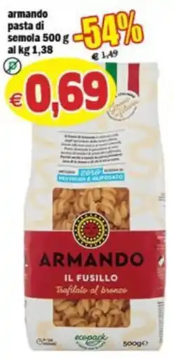Il Castoro Supermercati Armando il fusillo offerta