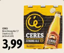 Madis Ceres strong ale offerta