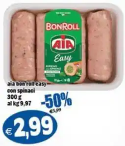 Il Castoro Supermercati aia bon roll easy con spinaci offerta
