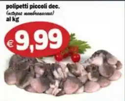 Il Castoro Supermercati Polipetti piccoli dec. offerta
