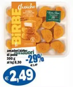 Il Castoro Supermercati le birbe classiche amadori birbe di pollo offerta