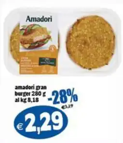 Il Castoro Supermercati Amadori gran burger offerta