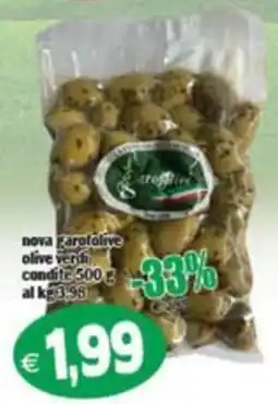 Il Castoro Supermercati nova garofolive olive verdi offerta