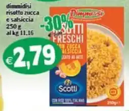 Il Castoro Supermercati Risotto zucca e salsiccia offerta
