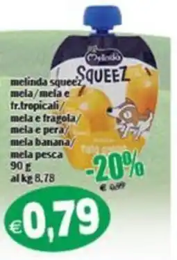 Il Castoro Supermercati Cylinda SQUEEZ melinda offerta