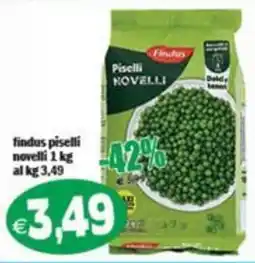 Il Castoro Supermercati Findus Piselli Novelli offerta