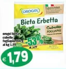 Il Castoro Supermercati Orogel Bieta Erbetta offerta